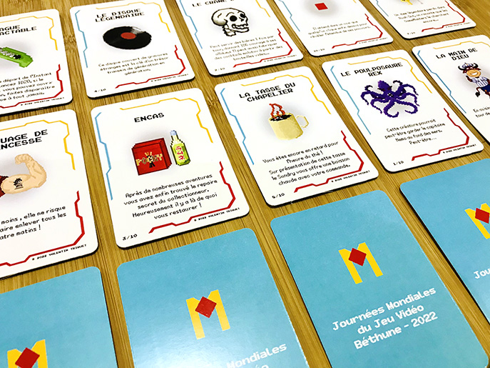 Impression de cartes à jouer à l